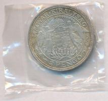 1932. 2P Ag "Madonna" lezárt fóliában T:1-,2 kis patina