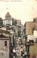 Constantinople, Istanbul; Rue Yukesk-Kalderim / street (EK)