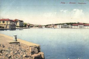 Pola, Brijuni (Brioni); Látkép, kikötő / general view, port (EB)