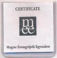 Bukta Mátyás 2009. "Egri denár Imre király emlékére / MÉE Eger" Ag emlékérem számozott tan...