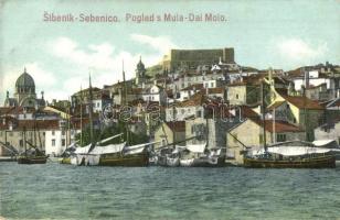 Sibenik, Sebenico; Kikötő, vár / port, castle