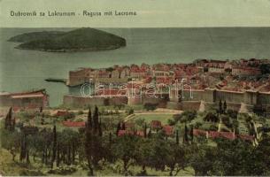 Dubrovnik, Ragusa; General view with Lokrum (Lacroma) island (EK)