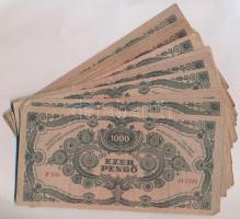 1945. 1000P (30x) mind piros "MNB" bélyeggel T:I--III
Adamo P22e