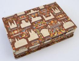 Szent István bonbonos doboz, 23×15,5×4 cm