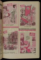 1975-1976 Ludas Matyi évkönyve, 2 db, papírkötésben, jó állapotban