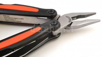 Digitális tolómérő, eredeti dobozában, 24×8 cm, rugós fogó,  poggyász mérő