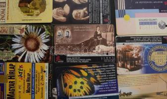 1993-2000 37 db MATÁV telefonkártya, közte több lyukasztottal