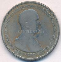 1930. 5P Ag "Horthy jobbra" T:3 patina Adamo P8