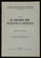 Magyar Gyula: Az árnyékos kert pázsitpotló növényei. Magyar kertészet kézi könyvtára 2. füzet. Bp., 1926, Pátria Irodalmi Vállalat és Nyomdai Rt. Kiadói papírkötés, szövegközti fekete-fehér illusztrációkkal.