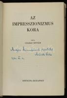 Csabai István: Az impresszionizmus kora. Bp., 1942, Officina Nyomda és Kiadóvállalat. Kiadói félvász...