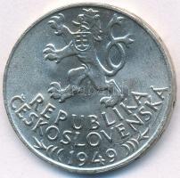 Csehszlovákia 1949. 100K Ag "Iglói bányászat 700. évfordulója" T:2
Czechoslovakia 1949. 1...