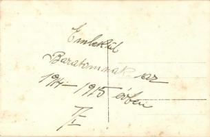 1914-1915 Osztrák-magyar tengerész, Mozgósítási Kereszt 1912-1913-as Emlékkereszt kitüntetéssel / Au...