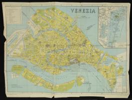 Venezia/Venedig und Umgebung. Griebens Reiseführer 106. Berlin, 1926, Grieben. 9. kiadás. Kiadói kis...