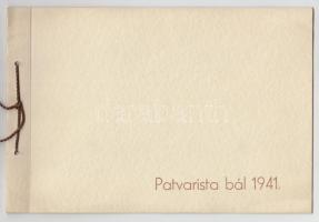 1941 Meghívó az Ügyvédjelöltek Országos Szövetsége által rendezett patvarista bálra