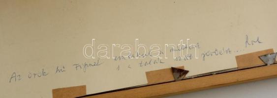 Csurgói Máté Lajos (1931-2001): Radnóti Miklós: Erőltetett menet. Rézkarc (7/10), papír, jelzett, üv...