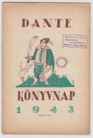 1943 Dante Könyvnap, könyvjegyzék - ismertető prospektus