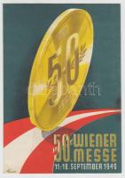 1949 50. Wiener Internationalen Messe német nyelvű prospektus / prospectus