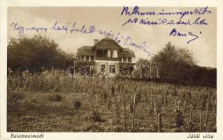 Balatonalmádi Jákói villa