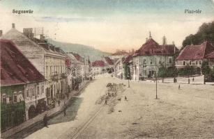 Segesvár, Sighisoara; Piac tér / market square (EK)