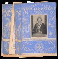 1935 a Magyar Asszony 5 lapszáma érdekes írásokkal