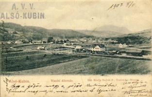 Alsó Kubin vasútállomás