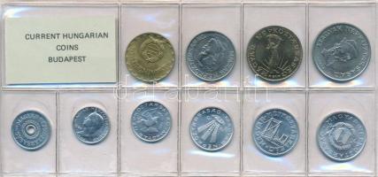1985. 2f-20Ft 10db klf, érmés forgalmi sor fóliatokban T:1
Adamo FO18