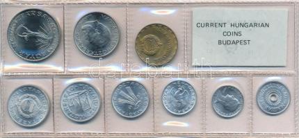 1981. 2f-10Ft 10db klf, érmés forgalmi sor fóliatokban T:1
Adamo FO14
