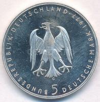 NSZK 1977G 5M Ag "Heinrich von Kleist születésének 200. évfordulója" T:2(PP) apró ph.
FRG...