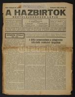 1936 A Házbirtok a háztulajdonosok lapja XXIII. évfolyamának 10. száma