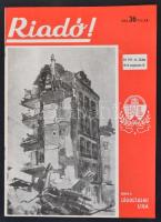 1943 A Riadó! A Légoltalmi Liga lapja VII. évfolyamának 16. száma