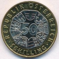 Ausztria 2002. 50Sch Bi "Búcsú a schillingtől" T:1- apró ph.
Austria 2002. 50 Schilling B...