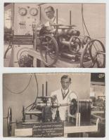 cca 1930 Romváry Emil (?-?) feltaláló gépészmérnök, motorversenyző 7 db fotója (6 fotólapon), köztük...