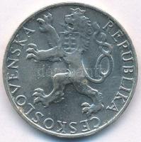 Csehszlovákia 1948. 50K Ag "Prágai felkelés harmadik évfordulója" T:2 
Czechoslovakia 194...