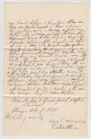 1880 Czelder Márton (1833-1889) református lelkész, költő Szél Kálmán nagyszalontai esperesnek írt l...