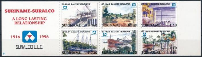 Suralco company bauxite industry stamp booklet, Suralco cég, bauxitipar bélyegfüzet
