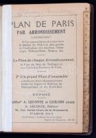 Plan de Paris par Arrondissement. Nomenclature des rues avec la station du métro la plus proche. Boi...