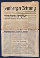 1944 Lemberger Zeitung 6. Jahrgang Folge 184, német nyelvű újság