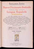 Enciclopedia Sopena. Nuevo Diccionario Illustrado de la Lengua Espanola I-II. Barcelona, 1931, Ramón...