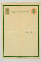 1946 2 db ügyvédi meghatalmazás okmánybélyeggel, az egyik biankó