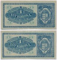 1920. 1K (2x) sorszámkövetők T:I,I-
Adamo K4