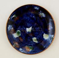 Wallendorf teás csésze és alj és süteményes tányér, matricás, jelzett, hibátlan