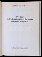 Iglói Endre, Jagusztin László: Poétikai és irodalomtörténeti fogalmak. Bp., 1989, Tankönyvkiadó. Kia...