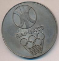 Bulgária 1980. "Bulgária 1300 éves / Várna '80" Br emlékplakett, a hátoldalán olimpia...