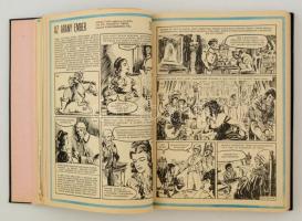 cca 1960-1980 7 db Füles képregény egybekötve: Az arany ember, Az özönvíz balladája, Északnyugati át...