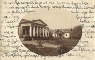1916 Alsópetény, Báró Andreánszky kastély, photo (EK)