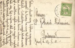 1916 Alsópetény, Báró Andreánszky kastély, photo (EK)