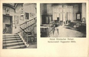 Nagyszeben, Hermannstadt, Sibiu; Római császár szálloda, belsők / Hotel Römischer Kaiser, interiors (EK)