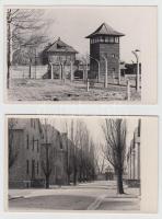 Oświęcim(Auschwitz), Lengyelország, koncentrációs tábor, 3 db modern fotólap, 9x14 cm