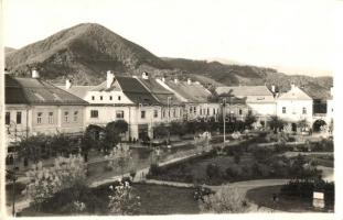 1940 Nagybánya, Baia Mare; Fő tér / main square, photo, 1940 Nagybánya visszatért So. Stpl