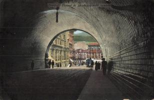 Trieste, Tunnel di Montuzza dall interno / tunnel interior